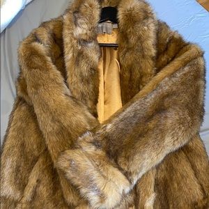 Faux fur ASOS coat